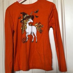 Unicorn Halloween T-shirt long sleeves
